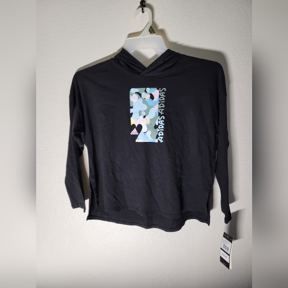 Adidas girls graphics hoodie